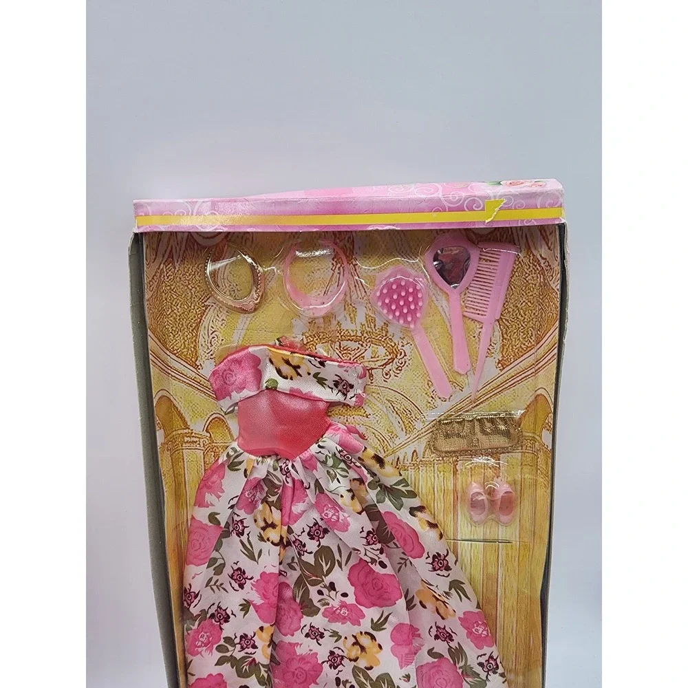Vintage Princess Doll Clothes Outfits Accessories Lot of 3 Gowns New Old Stock